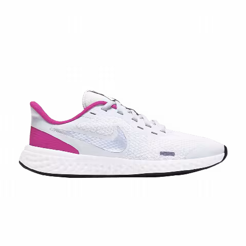 Nike Revolution 5 GS 'Football Grey Fireberry'