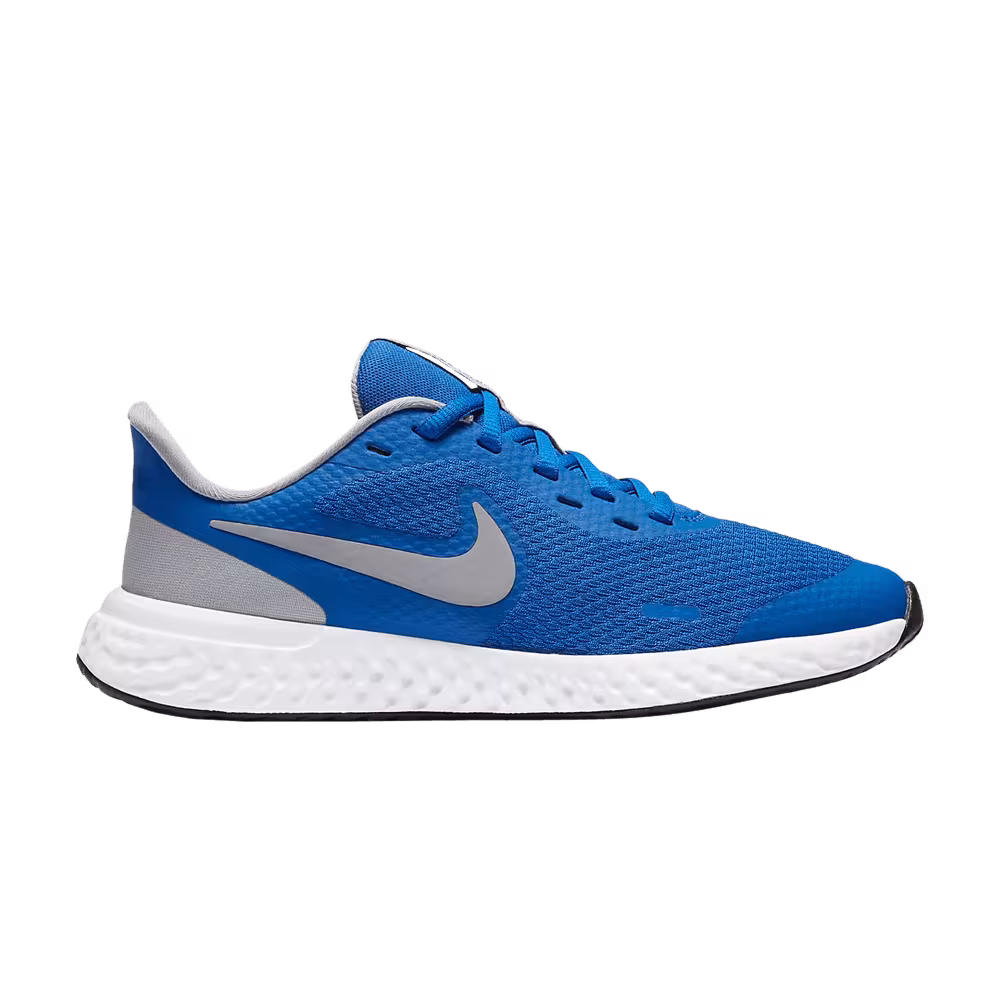 Nike Revolution 5 GS Game Royal Light Smoke Grey