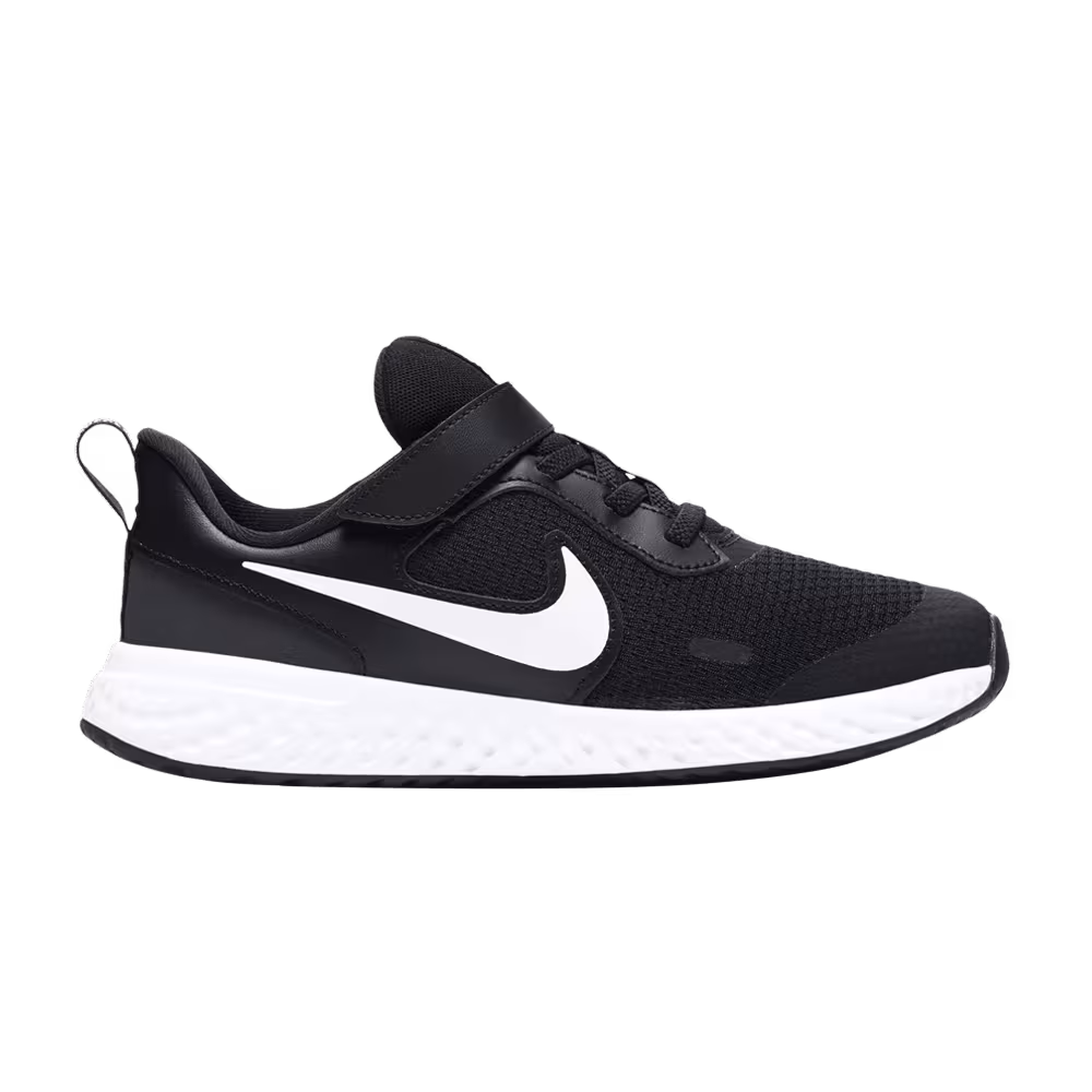 Nike Revolution 5 PS Black White