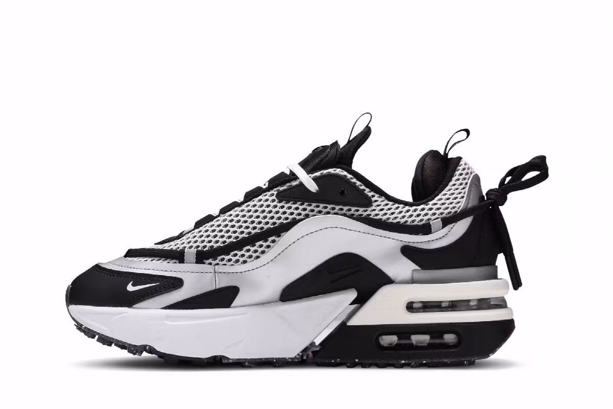Nike Women's Air Max Furyosa Silver Black, view 4