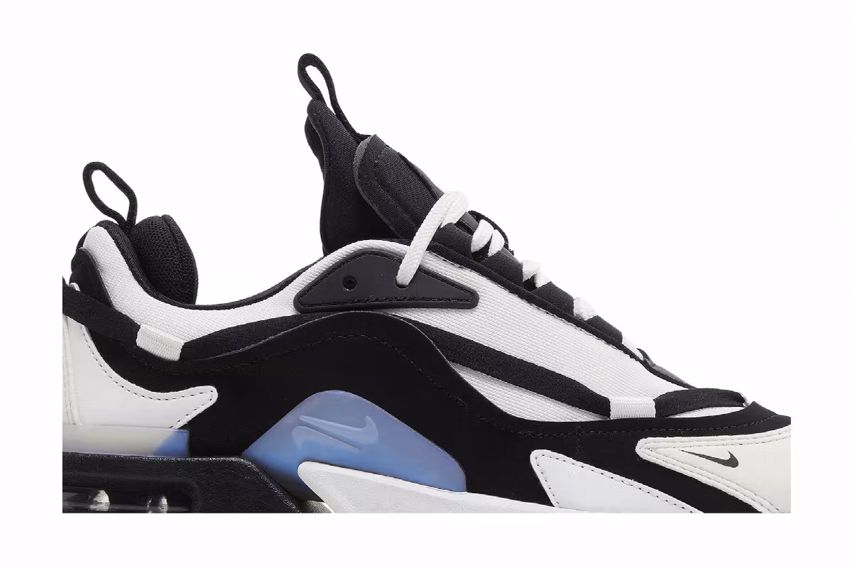 Nike Women's Air Max Furyosa White Black, view 3