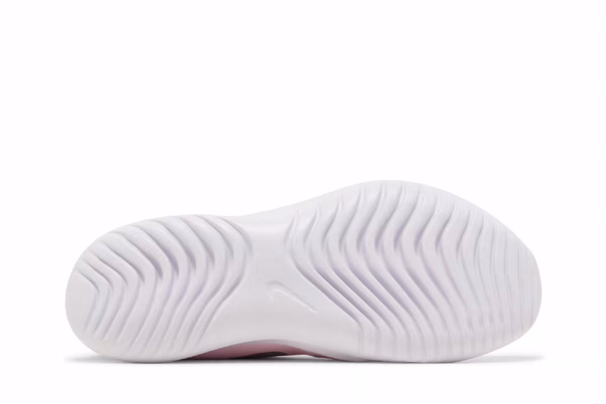 Nike Flex Runner GS Pink Foam Metallic Silver, view 5