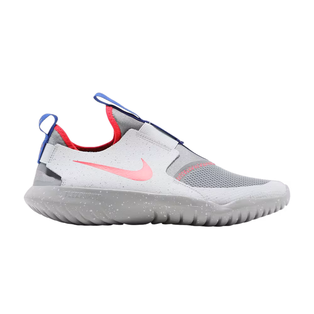 Nike Flex Runner SE GS Particle Grey Bright Crimson