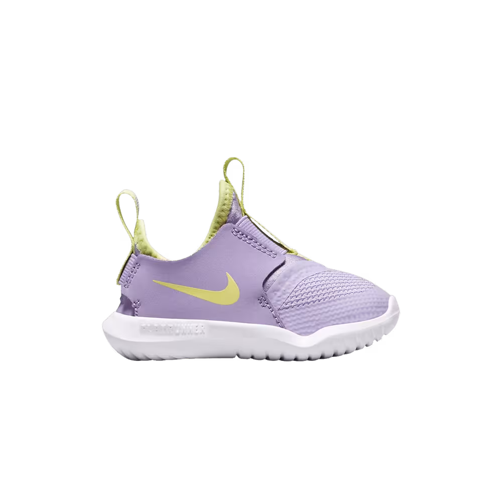 Nike Flex Runner TD Lilac Light Lemon Twist