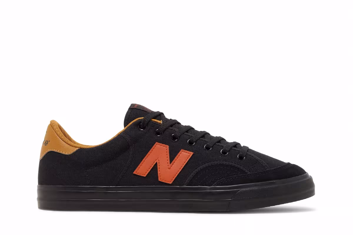 New Balance Numeric 212 Pro Court Black Rust Oxide, view 2