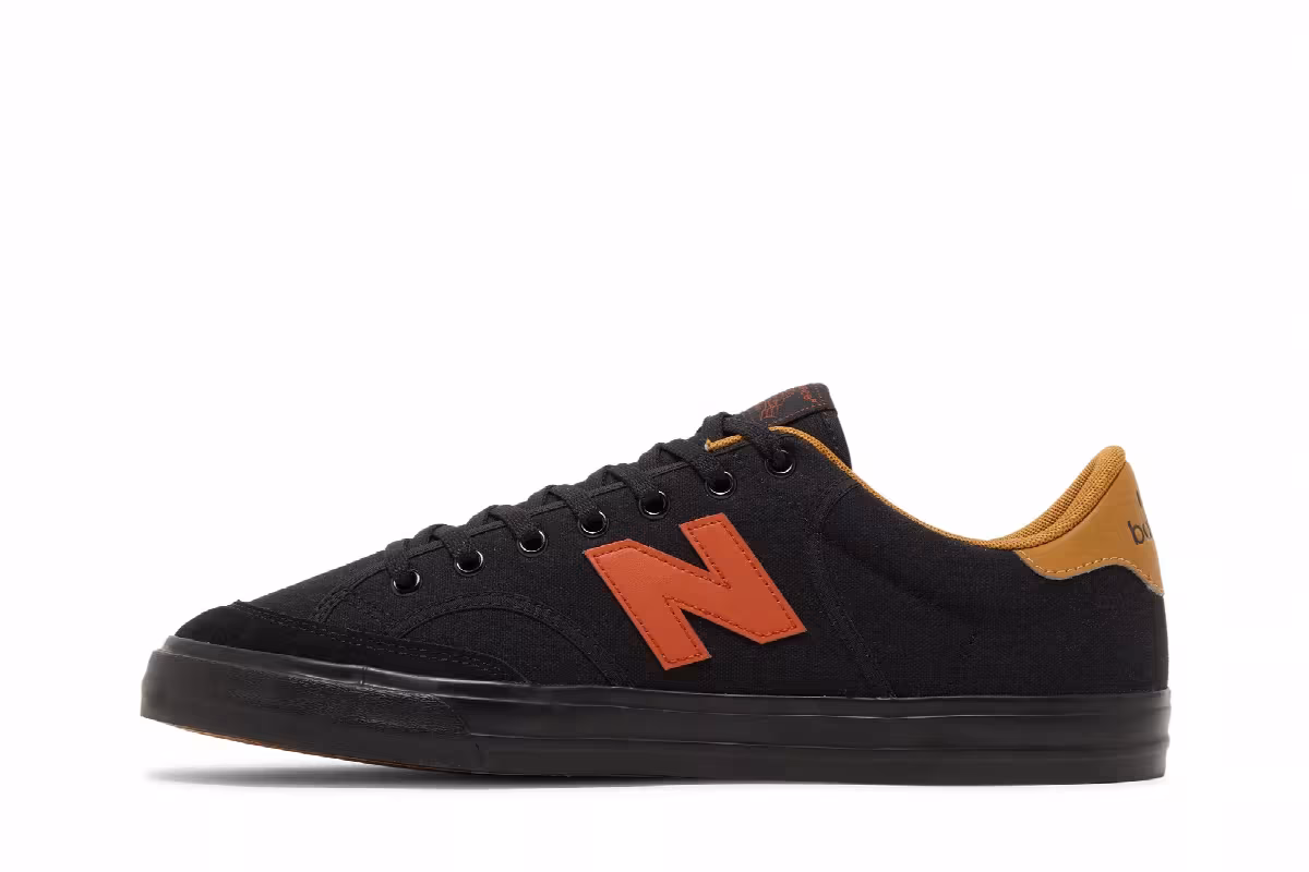 New Balance Numeric 212 Pro Court Black Rust Oxide, view 4