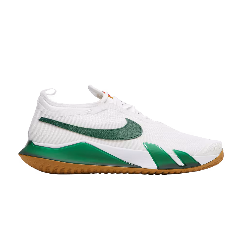 NikeCourt React Vapor NXT White Gorge Green