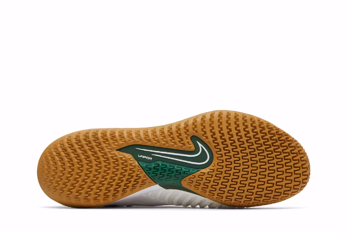 NikeCourt React Vapor NXT White Gorge Green, view 5