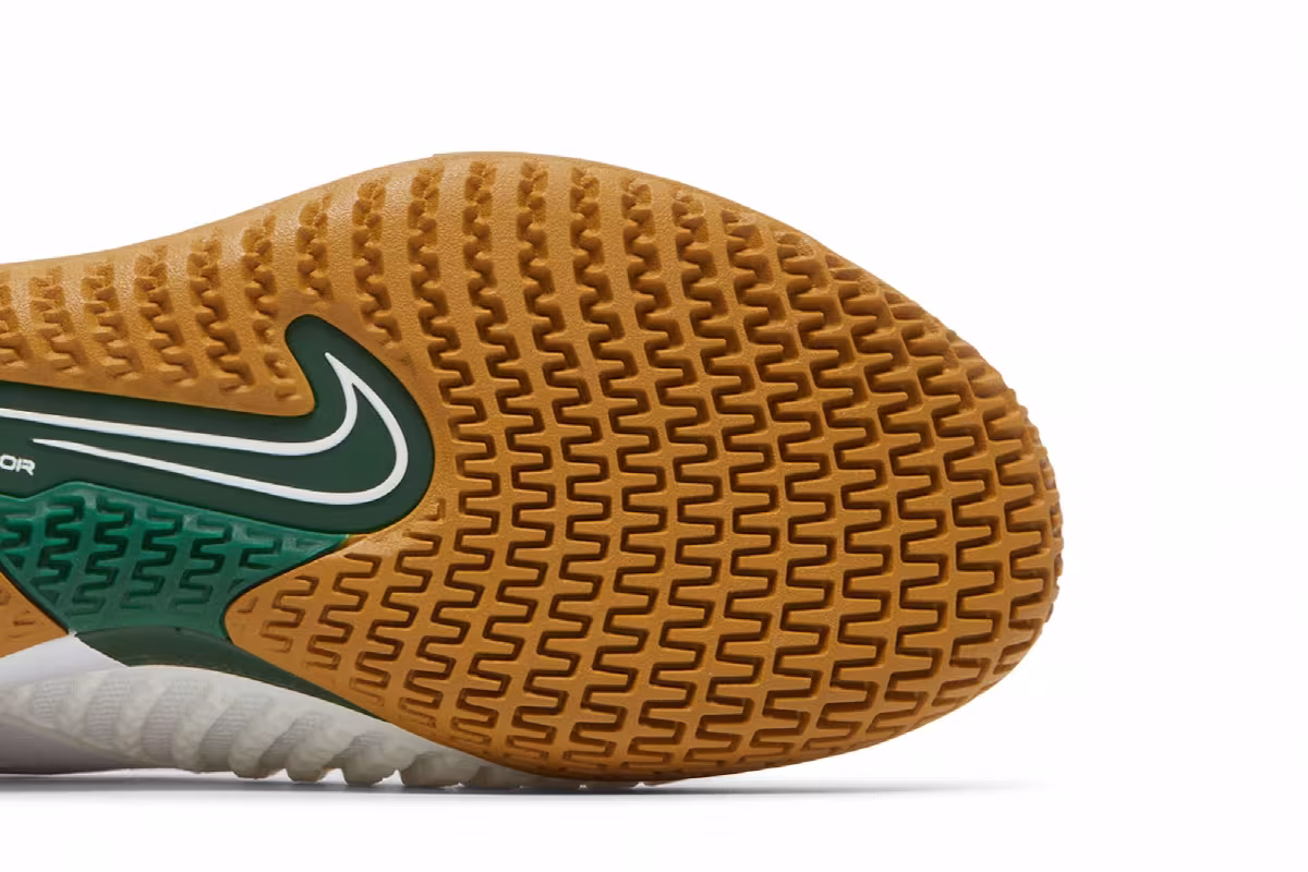 NikeCourt React Vapor NXT White Gorge Green, view 6