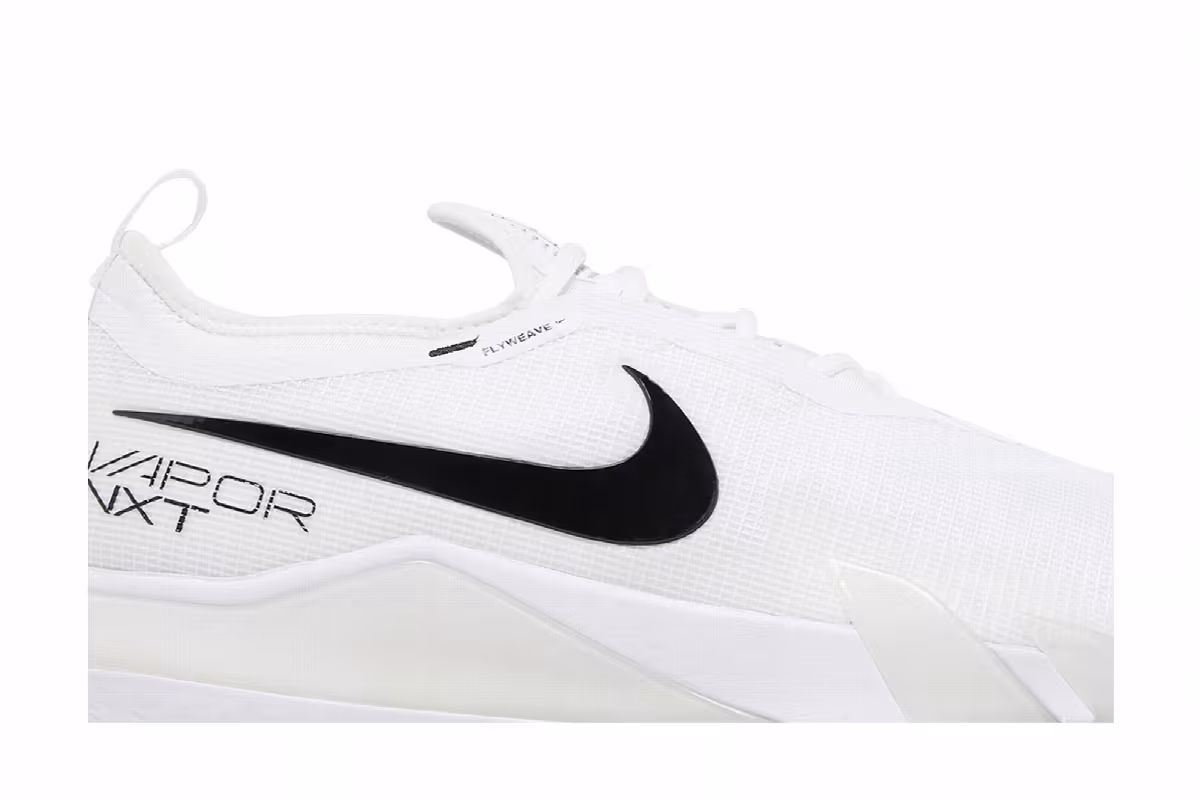 NikeCourt React Vapor NXT White Grey Fog, view 3