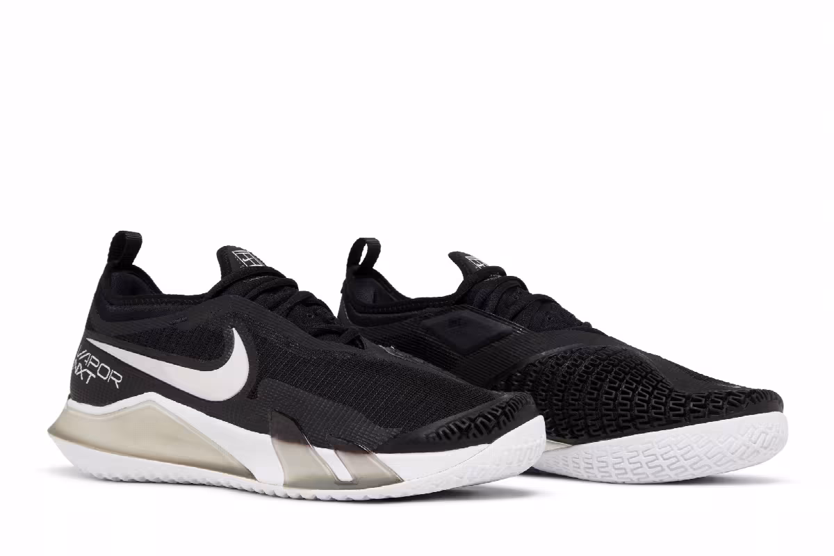 NikeCourt React Vapor NXT Black White, view 9