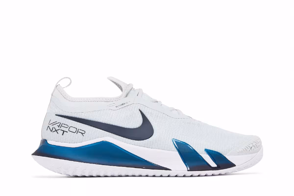 NikeCourt React Vapor NXT Pure Platinum Obsidian, view 2