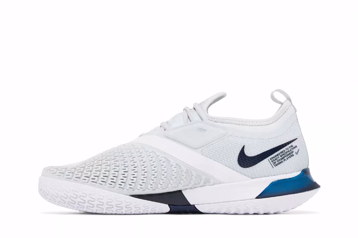 NikeCourt React Vapor NXT Pure Platinum Obsidian, view 4