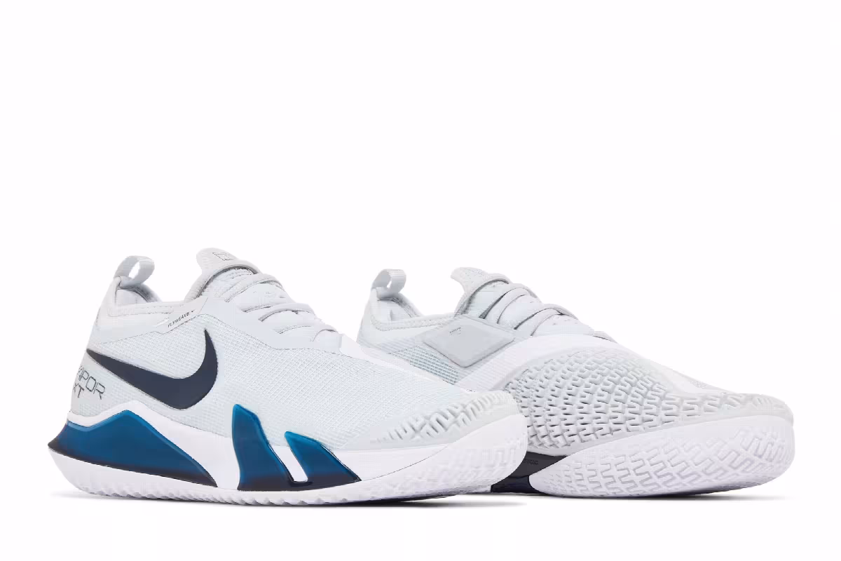 NikeCourt React Vapor NXT Pure Platinum Obsidian, view 9