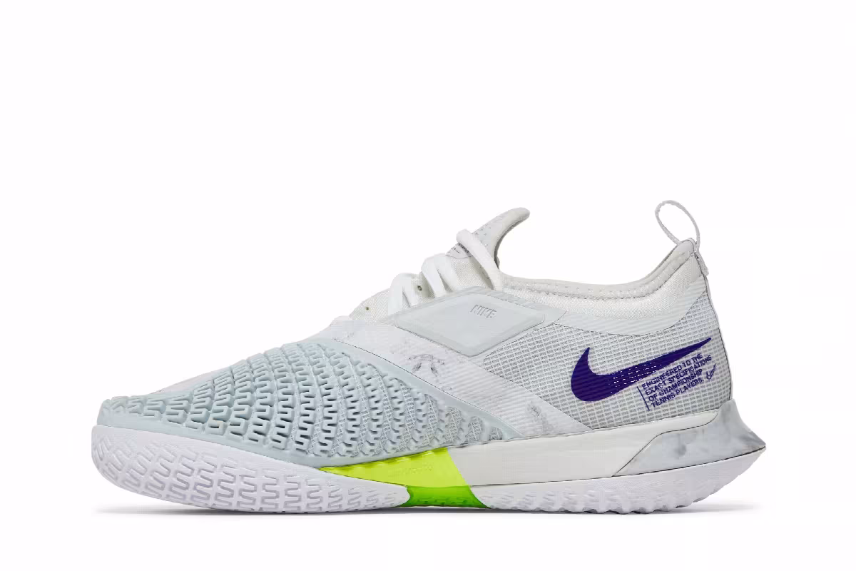 Women's NikeCourt React Vapor NXT Photon Dust Court Purple, view 4