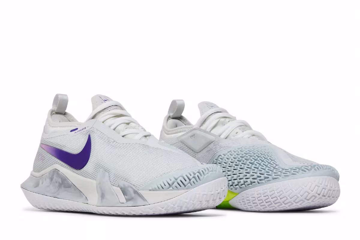 Women's NikeCourt React Vapor NXT Photon Dust Court Purple, view 9