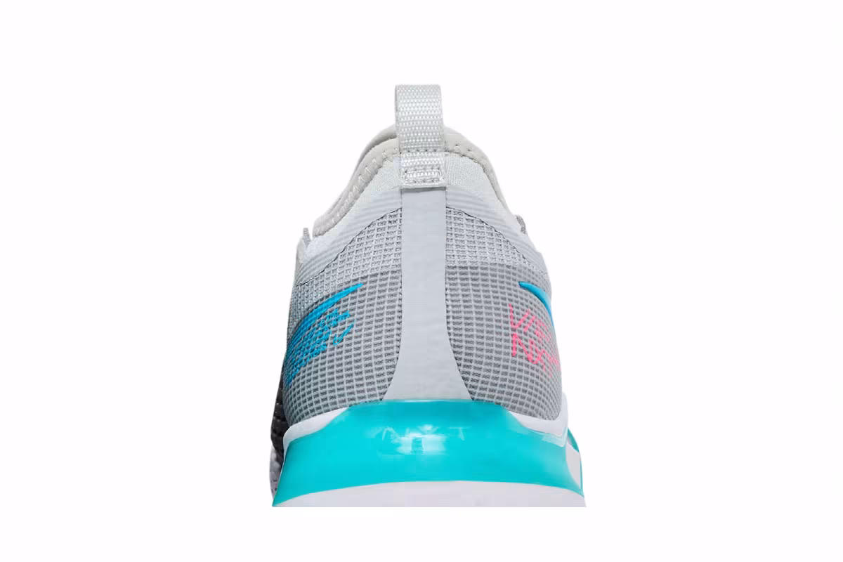 NikeCourt React Vapor NXT Grey Fog Chlorine Blue, view 8
