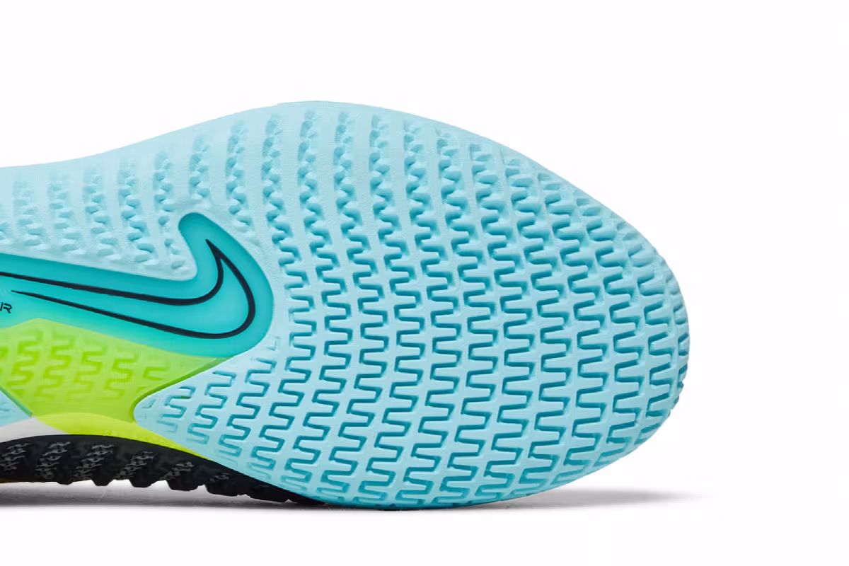 NikeCourt React Vapor NXT Obsidian Metallic Gold, view 6