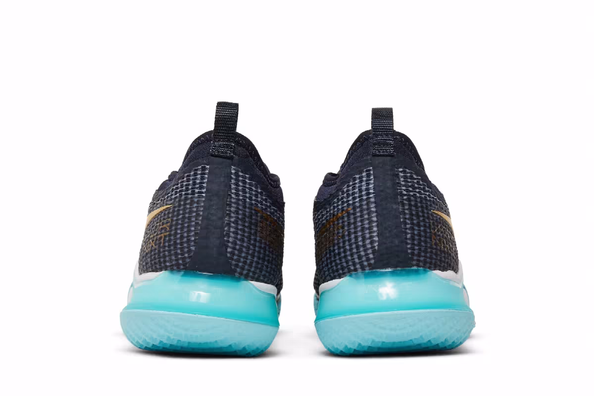 NikeCourt React Vapor NXT Obsidian Metallic Gold, view 7