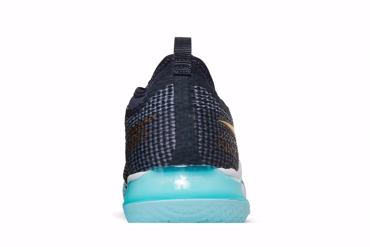 NikeCourt React Vapor NXT Obsidian Metallic Gold, view 8