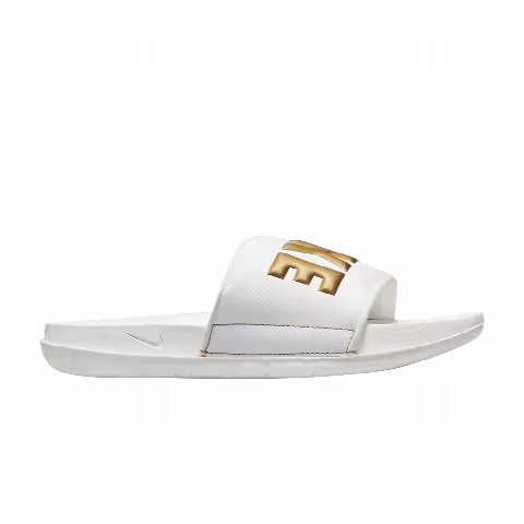 Nike Wmns Offcourt Slide 'Summit White Metallic Gold'