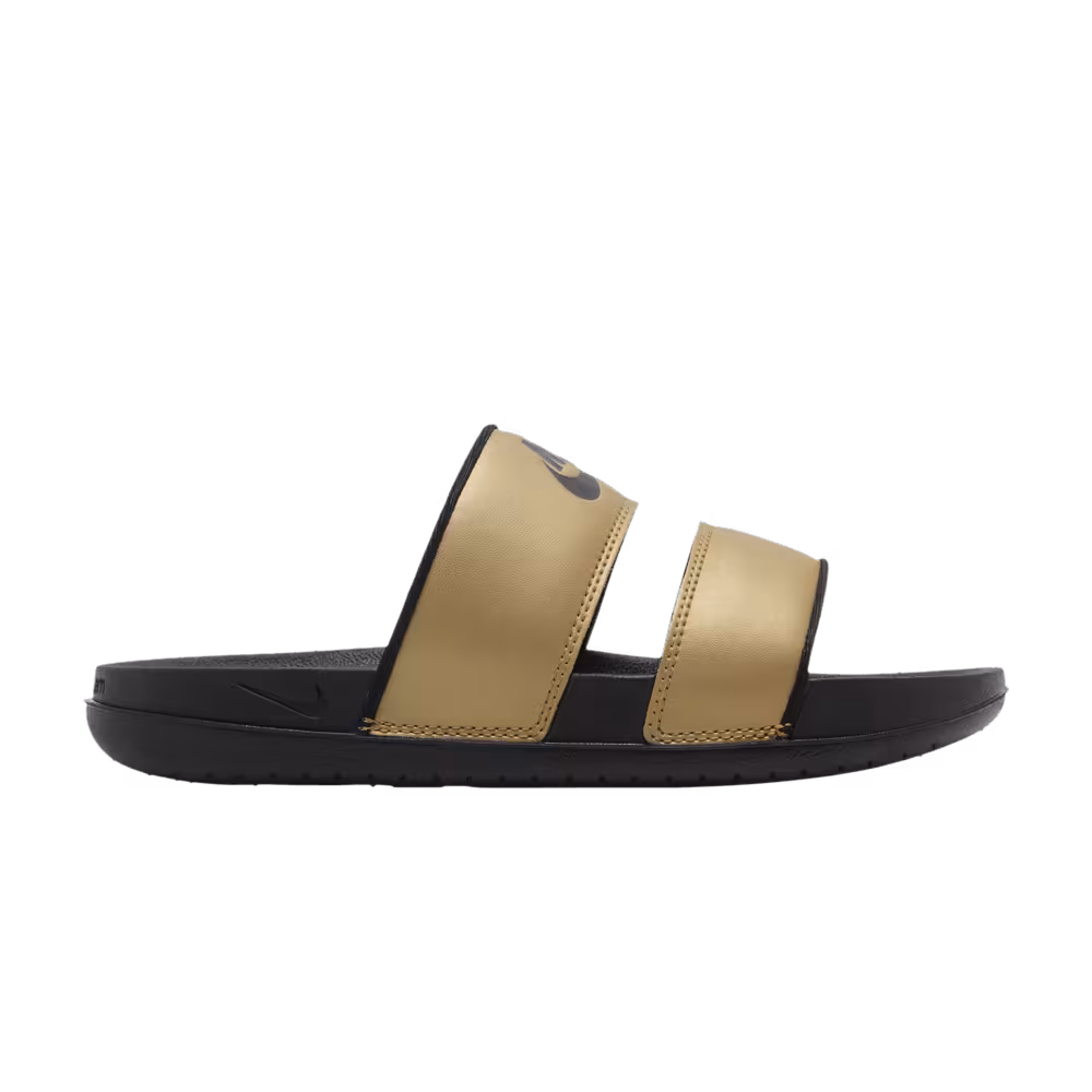 Nike Women's Offcourt Duo Slide Metallic Gold