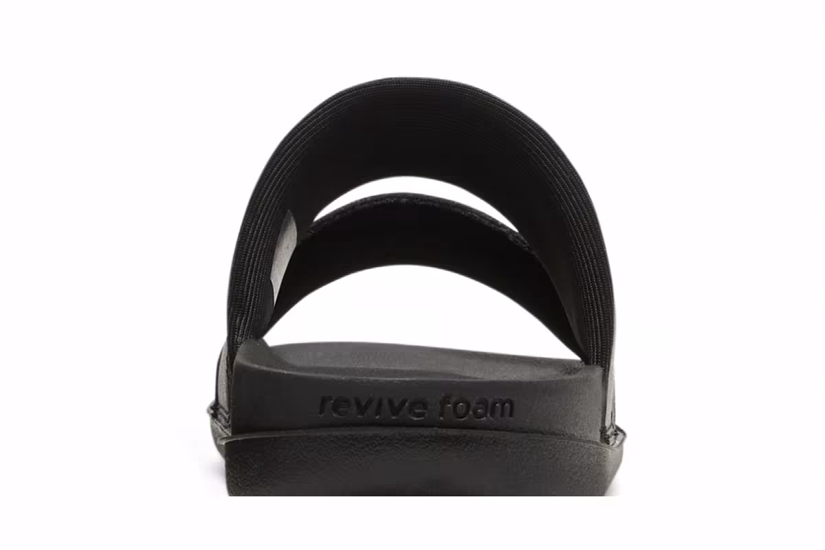 Nike Women's Offcourt Duo Slide Black White, view 8
