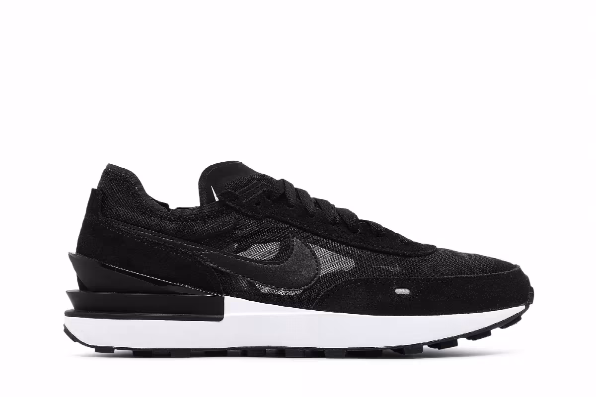 Nike Waffle One Black, view 2