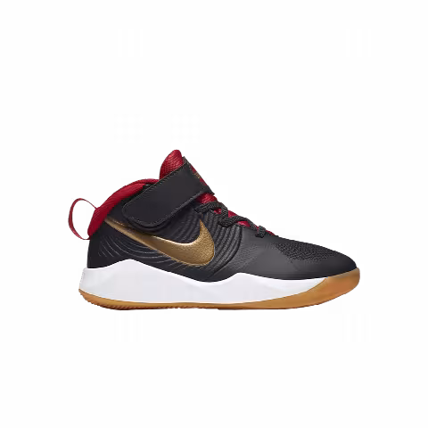 Nike Team Hustle D9 PS 'Dark Smoke Grey Metallic Gold'