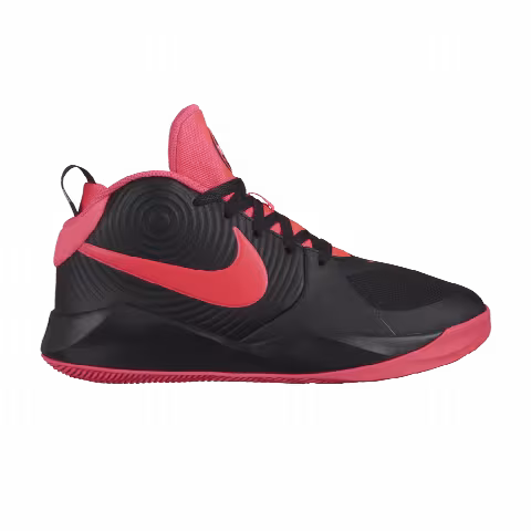 Nike Team Hustle D9 GS 'Black Racer Pink'