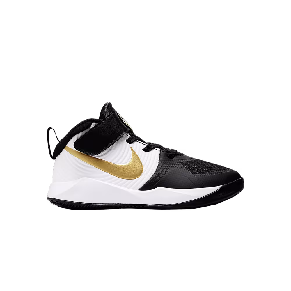 Nike Team Hustle D9 PS Black Metallic Gold