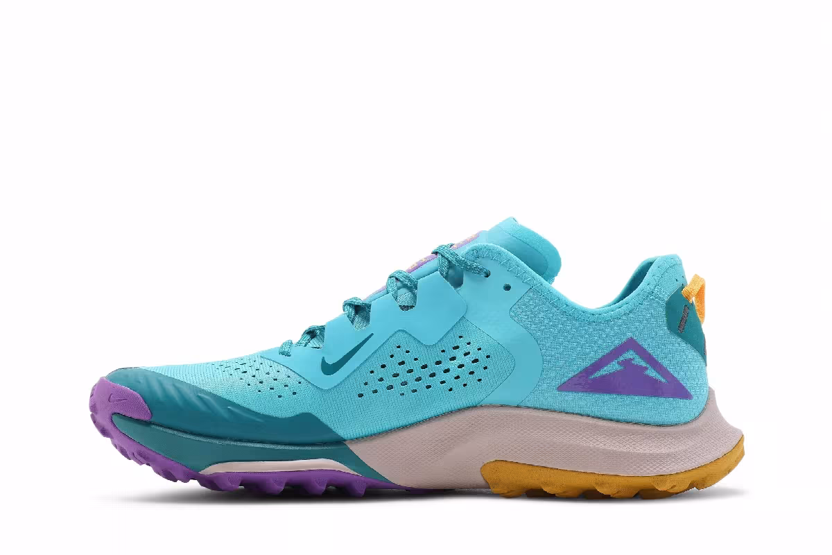 Nike Air Zoom Terra Kiger 7 Turquoise Blue, view 4