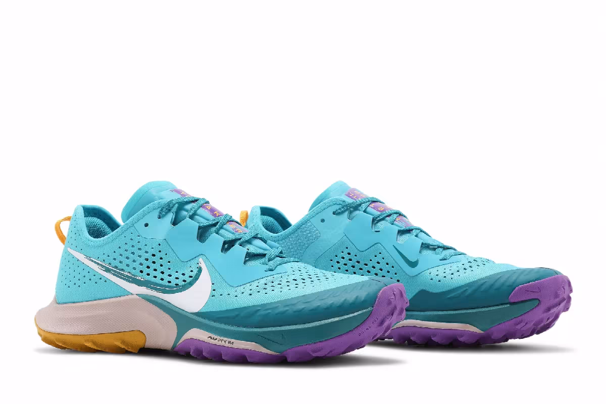 Nike Air Zoom Terra Kiger 7 Turquoise Blue, view 9