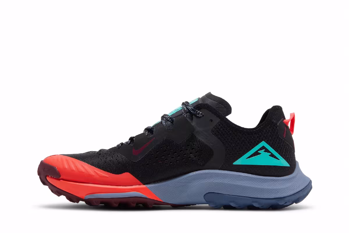 Nike Air Zoom Terra Kiger 7 Black Dynamic Turquoise, view 4