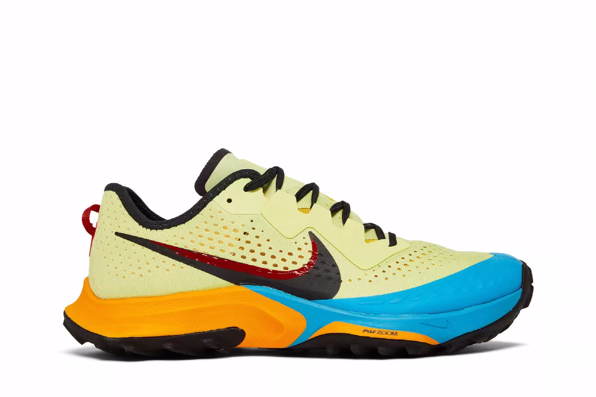 Nike Air Zoom Terra Kiger 7 Limelight Laser Blue, view 2