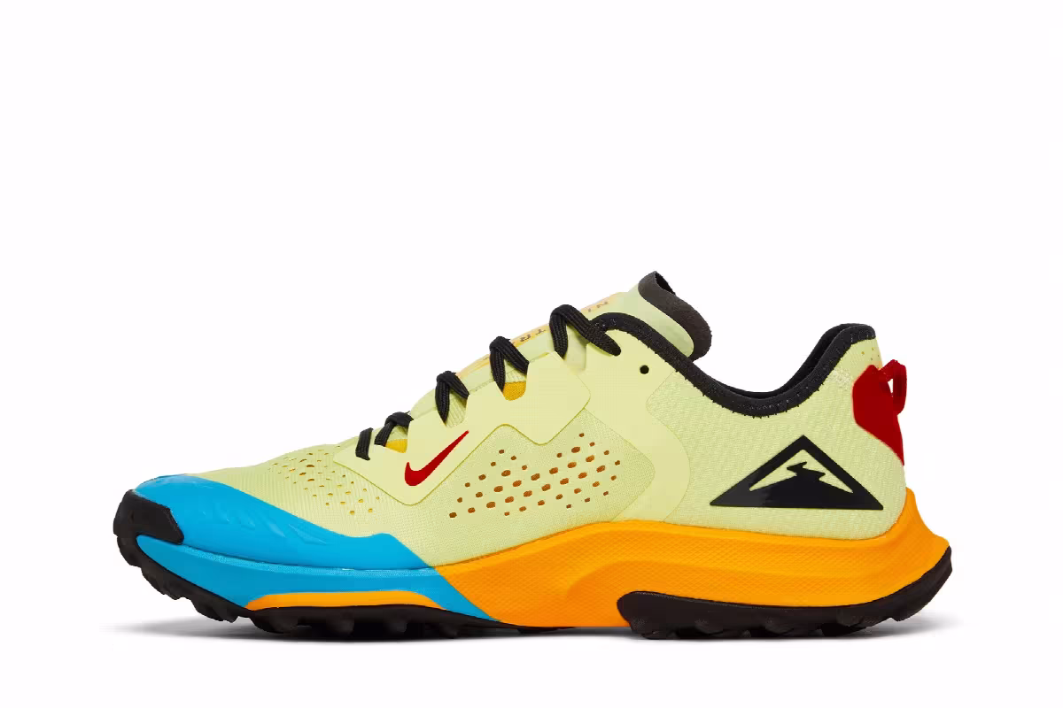 Nike Air Zoom Terra Kiger 7 Limelight Laser Blue, view 4