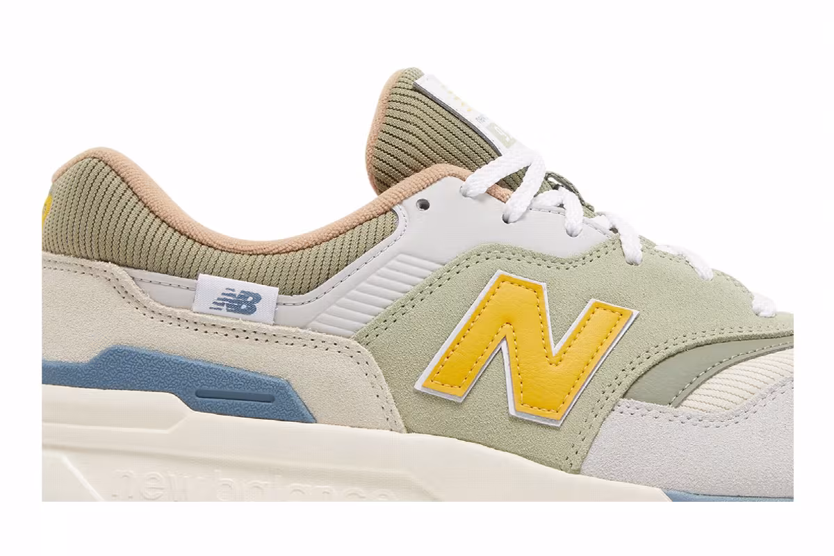New Balance 997H Olive Leaf Sunflower, view 3