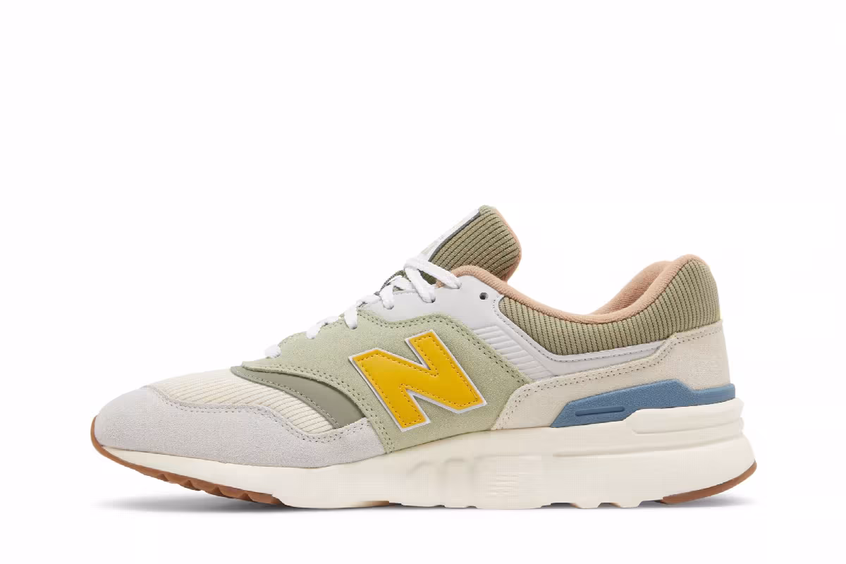 New Balance 997H Olive Leaf Sunflower, view 4