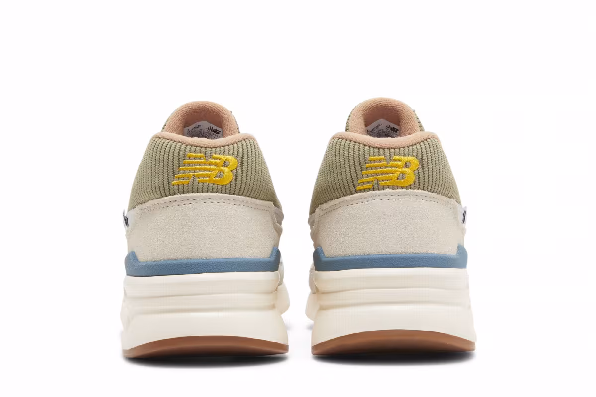 New Balance 997H Olive Leaf Sunflower, view 7