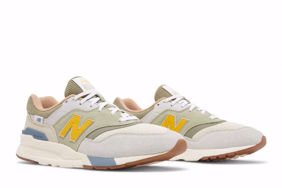 New Balance 997H Olive Leaf Sunflower, view 9