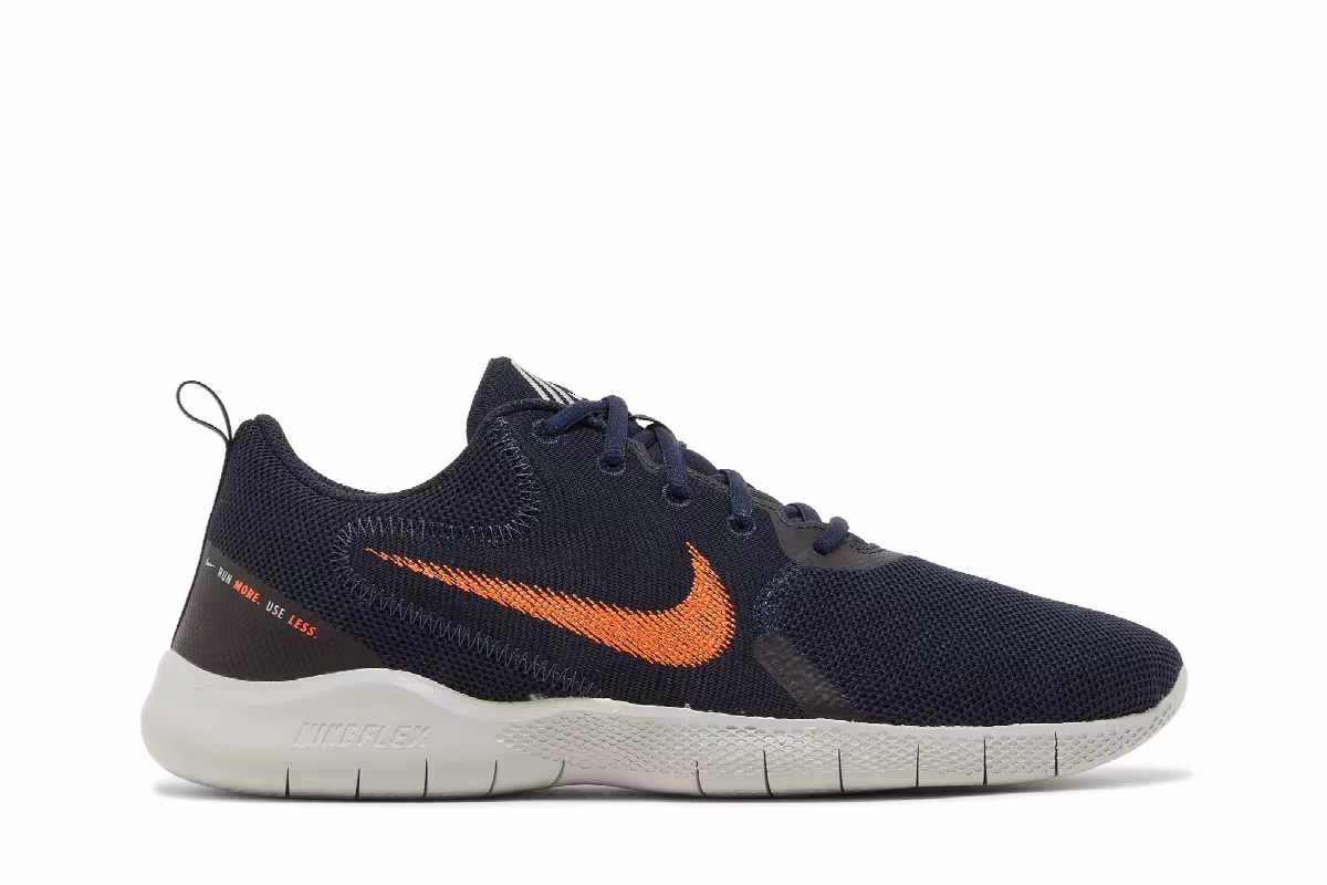 Nike Flex Experience Run 10 Dark Obsidian Hyper Crimson, view 2