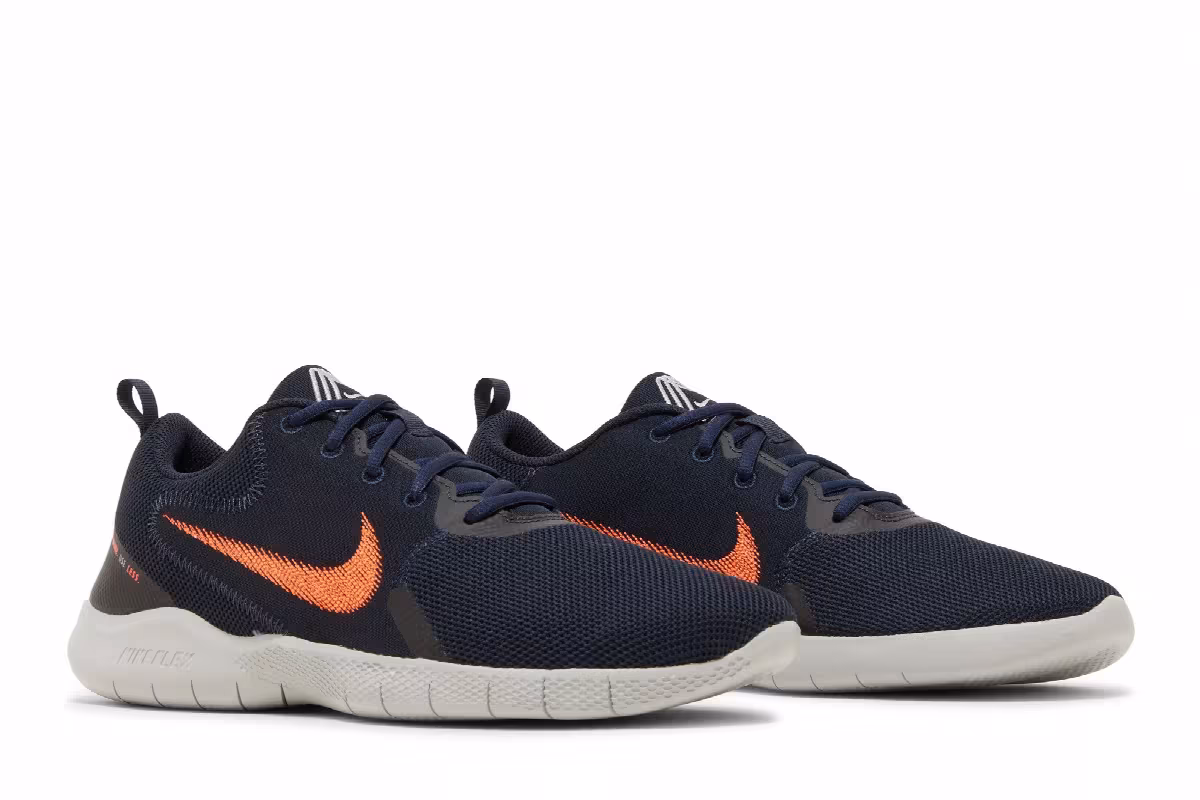 Nike Flex Experience Run 10 Dark Obsidian Hyper Crimson, view 9