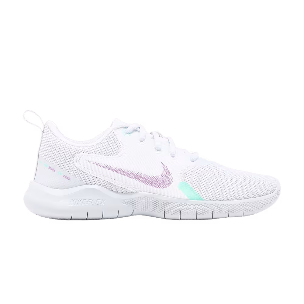 Nike Women's Flex Experience Run 10 White Violet Shock