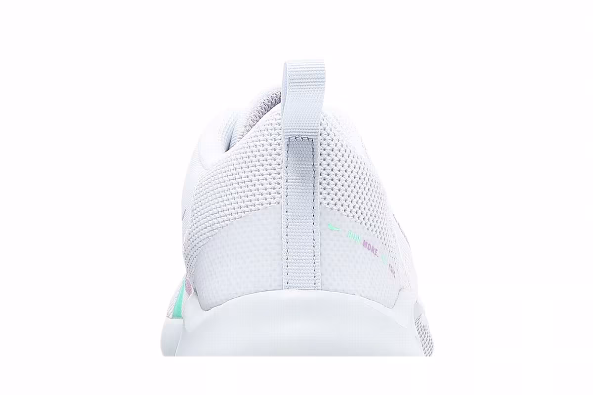 Nike Women's Flex Experience Run 10 White Violet Shock, view 8