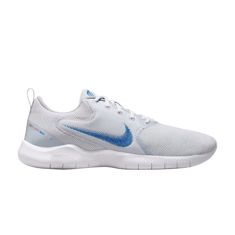 Nike Flex Experience Run 10 Pure Platinum Imperial Blue
