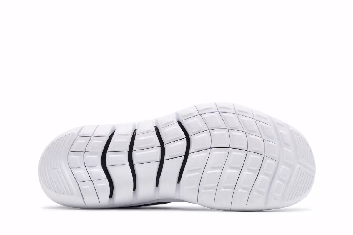 Nike Flex Run 2021 Black White, view 5