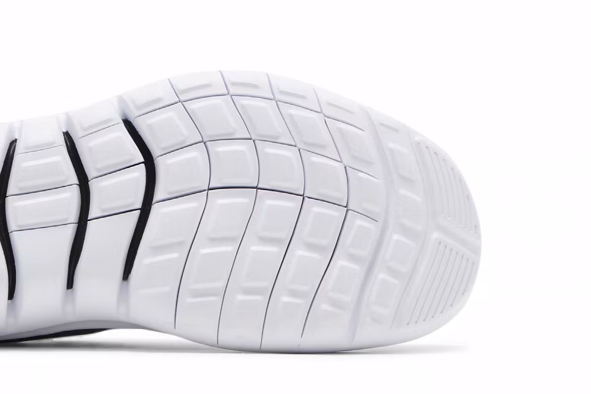 Nike Flex Run 2021 Black White, view 6