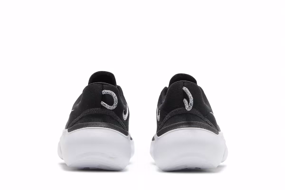 Nike Flex Run 2021 Black White, view 7