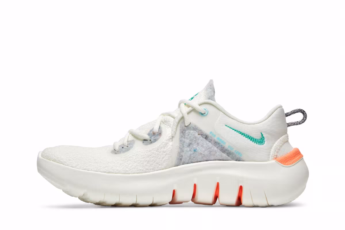 Nike Women's Flex Run 2021 Sail Copa, view 4
