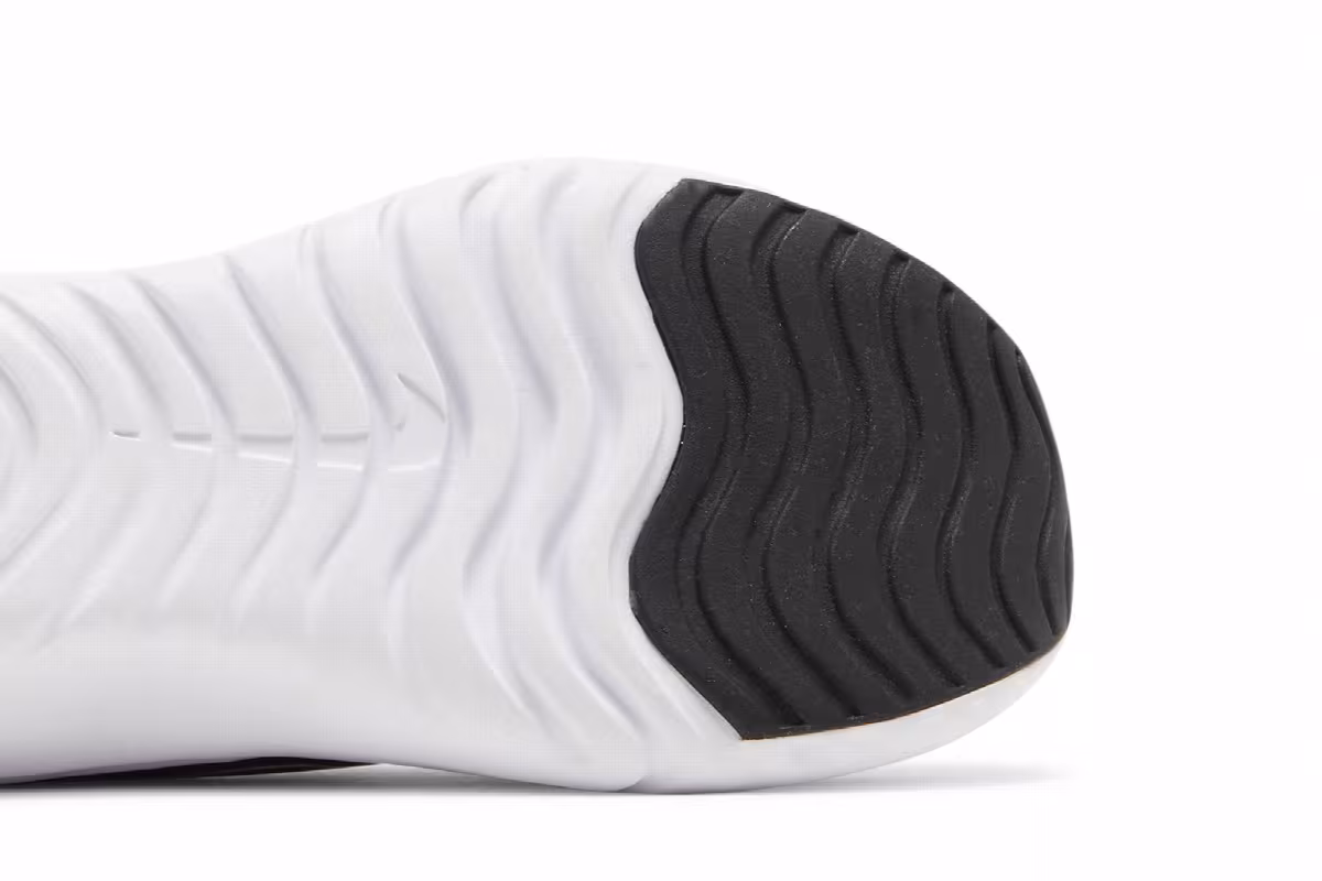 Nike Flex Plus GS Black White, view 6